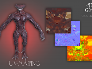 Hunter LowPoly 3D Modell