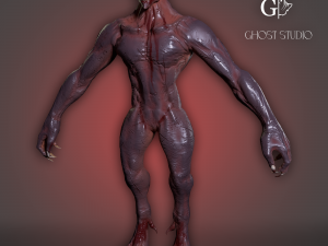 Hunter LowPoly 3D Modell