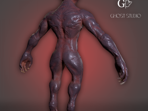 Hunter LowPoly 3D Modell