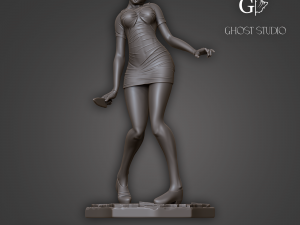 Nurse SilentHill miniature 3D Принт Модель