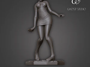 Nurse SilentHill miniature 3D Print Model