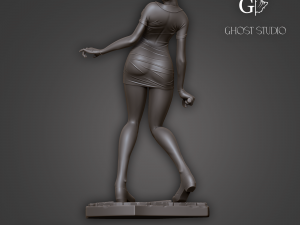 Nurse SilentHill miniature 3D Принт Модель