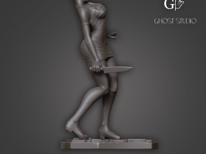 Nurse SilentHill miniature 3D Принт Модель