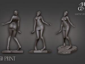 Nurse SilentHill miniature 3D Принт Модель
