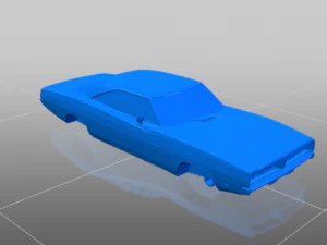 Pengisi Daya Dodge Model 3D