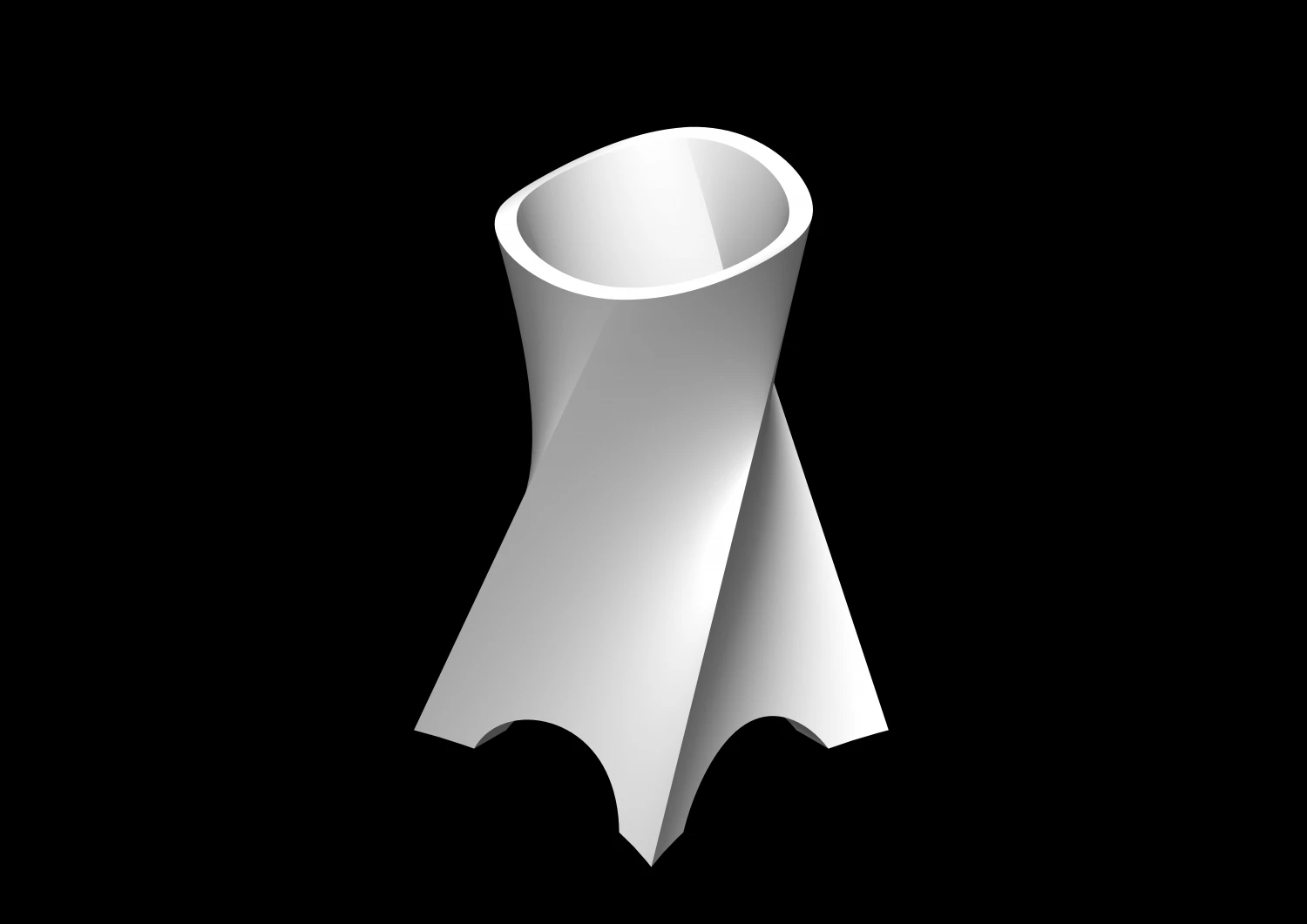 Florero01 3D Print Model .c4d .max .obj .3ds .fbx .stl .blend 