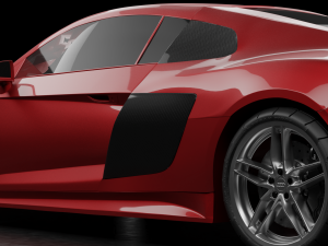 Audi r8 v10 3D Model