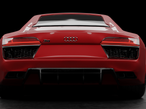 Audi r8 v10 3D Model