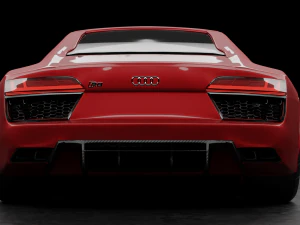 Audi r8 v10 3D Model