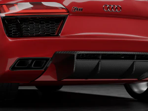 Audi r8 v10 3D Model