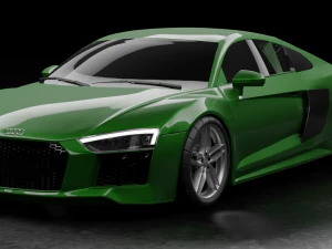 Audi r8 v10 3D Model