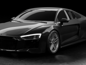 Audi r8 v10 3D Model