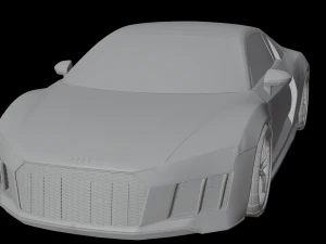 Audi r8 v10 3D Model