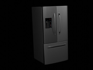 Refrigerator full of food Modelo 3D