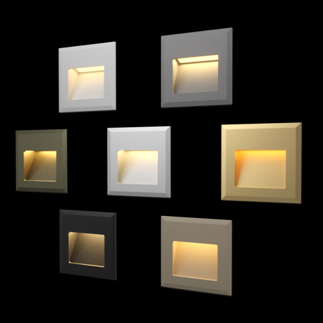 IT-013 Integrator BG DIRECT Step Light LED Stair Light Modello 3D .c4d .max .obj .3ds .fbx .stl .blend 
