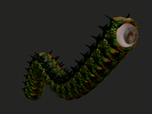 Worm Modelo 3D