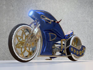 Bike Concept 3D Model