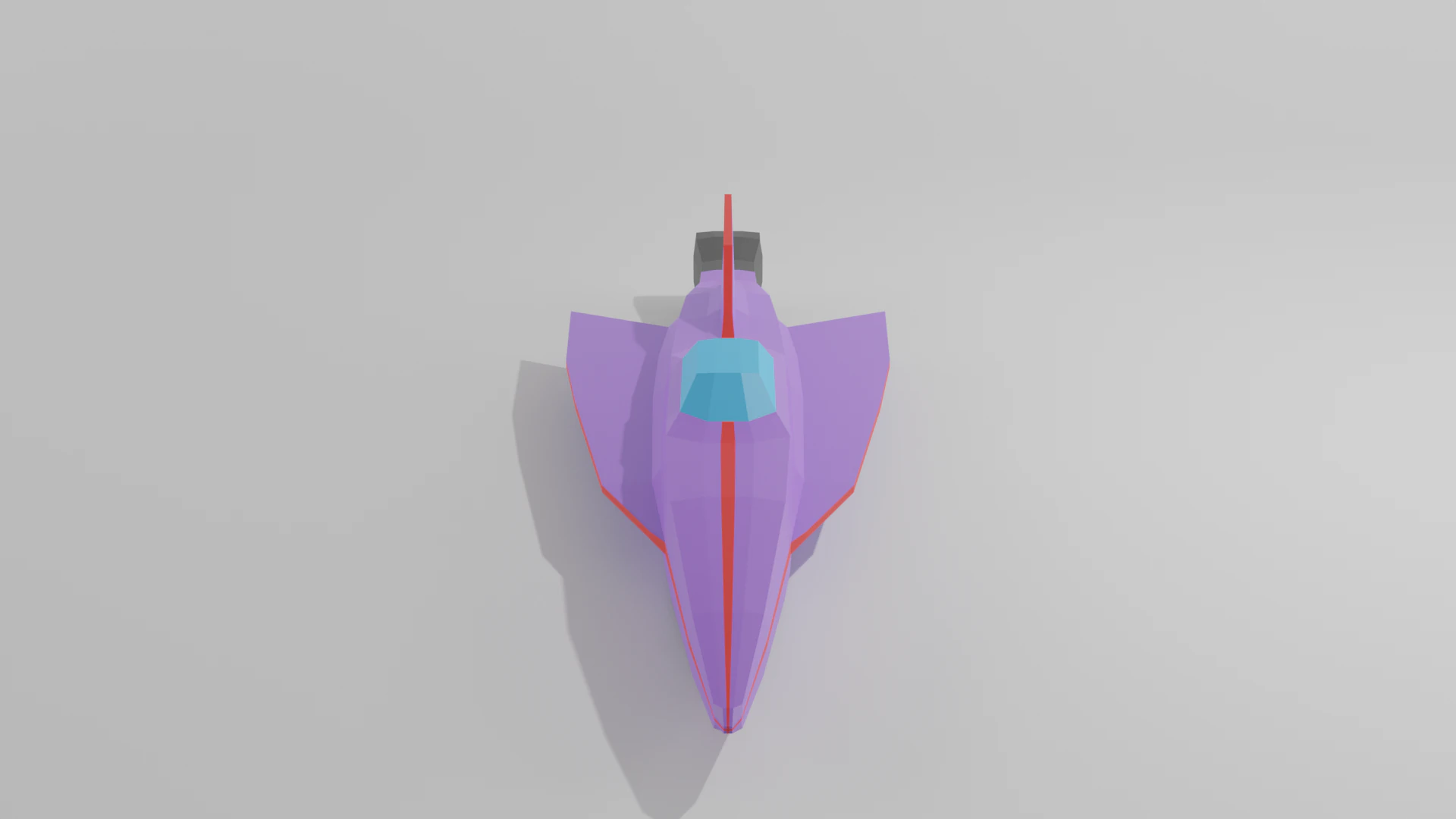 우주선 로우 폴리 3D 모델 .c4d .max .obj .3ds .fbx .stl .blend 