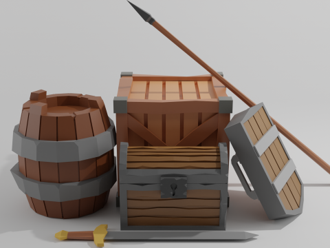 Medieval pack 3D-Modell