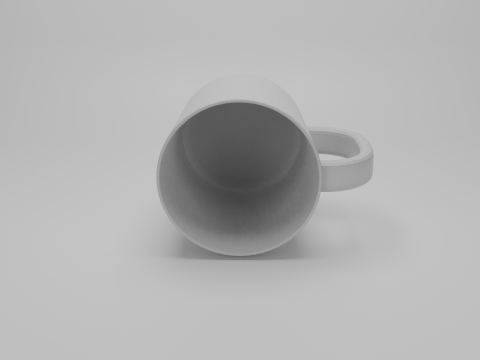 Free 3D Mug Model Low Poly 3D Model