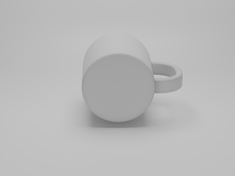 Free 3D Mug Model Low Poly 3D Model