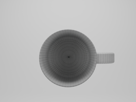 Free 3D Mug Model Low Poly 3D Model