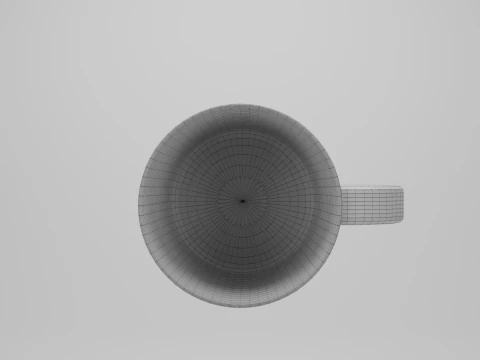 निःशुल्क 3डी मग मॉडल लो पॉली 3D मॉडल