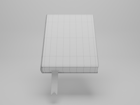 무료 3D 책 모델 3D 모델