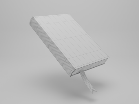 무료 3D 책 모델 3D 모델