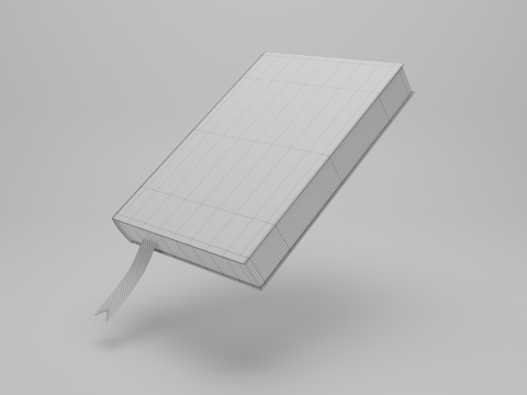 무료 3D 책 모델 3D 모델