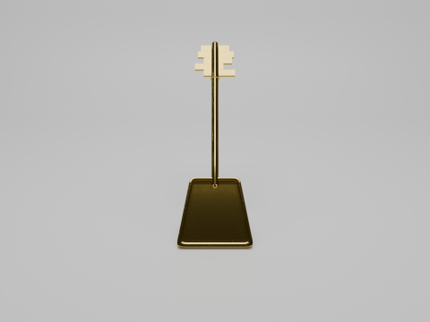 3D 키 모델 로우 폴리 블렌더 - GLB - FBX 3D 모델