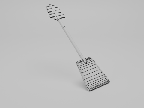 3D Key Model Low Poly Blender - GLB - FBX 3D Model