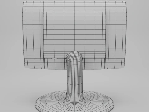 Modello di monitor 3D Blender - GLB - FBX Modello 3D