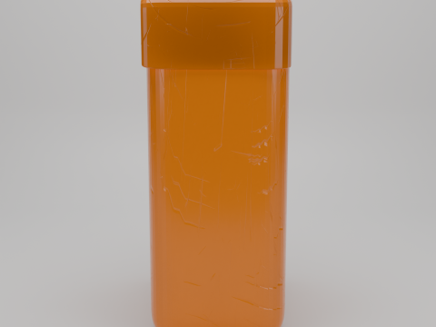 Modello di pattumiera frullatore realistico - GLB - FBX Modello 3D