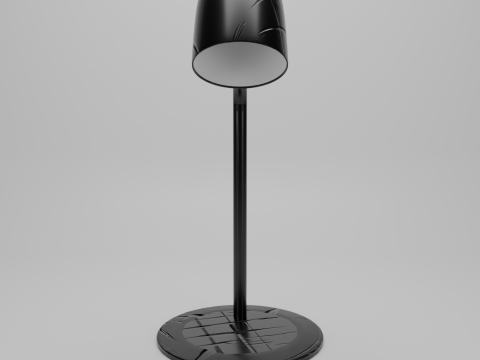 Модель настольной лампы Реалистичный блендер — GLB — FBX 3D Модель