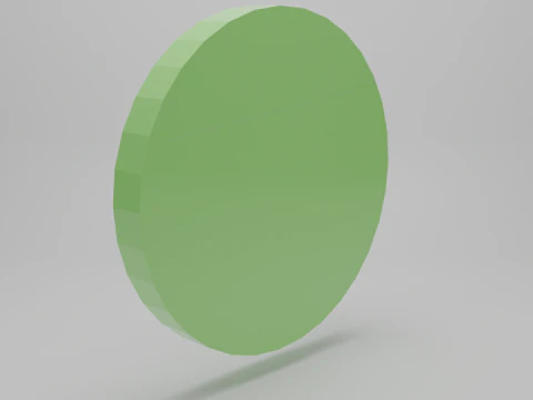 Orologio Modello Low Poly Blender - GLB - FBX Modello 3D