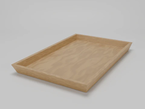 Serving Tray Model 3D Model