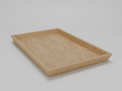 Serving Tray Model 3D Model