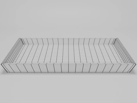 Serving Tray Model 3D Model