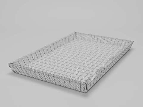 Serving Tray Model 3D Model