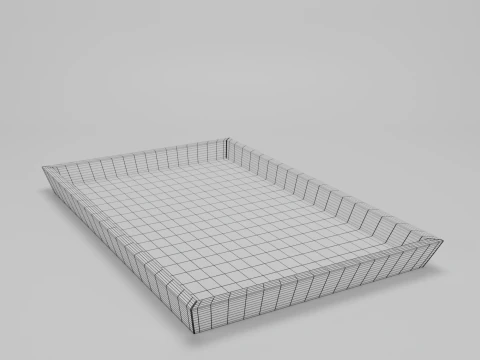 Serving Tray Model 3D Model
