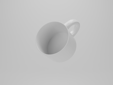 Confezione di stoviglie per caff&egrave;, tazze, moka, accessori da cucina Modello 3D