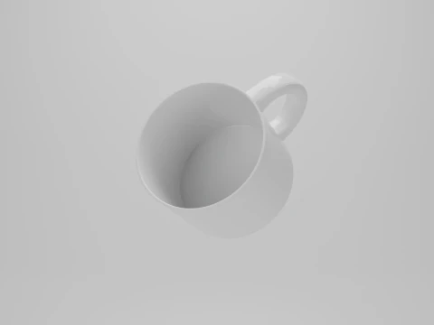 Coffee Tableware Pack s Cups Moka Pot Kitchen Props 3D Model