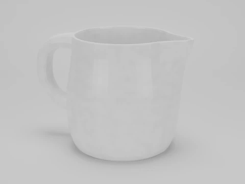Coffee Tableware Pack s Cups Moka Pot Kitchen Props 3D Model