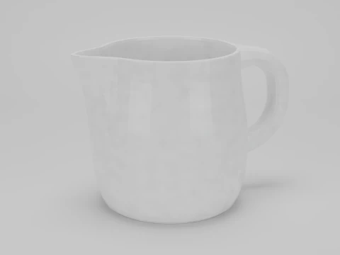 Coffee Tableware Pack s Cups Moka Pot Kitchen Props 3D Model