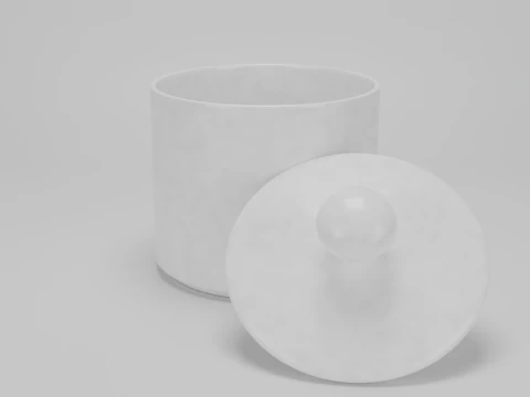 Coffee Tableware Pack s Cups Moka Pot Kitchen Props 3D Model