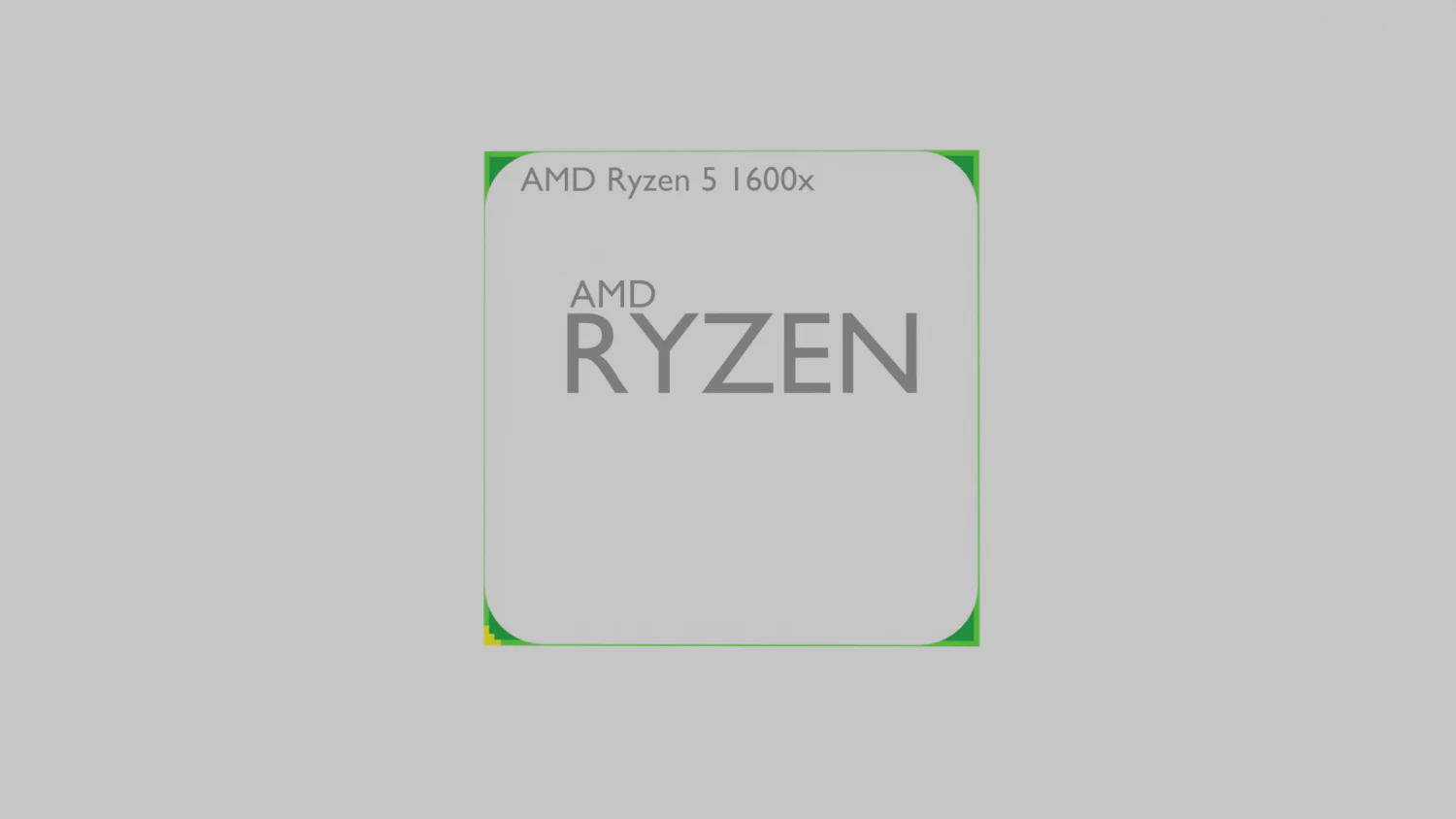 ProcessorAMDRyzen 5 1600x 3D Model .c4d .max .obj .3ds .fbx .stl .blend 