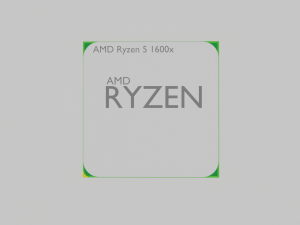 ProcessorAMDRyzen 5 1600x 3D Model