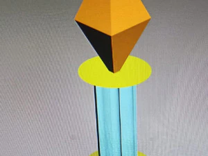 Money column 3D Print Model