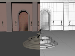 Product Fountain 3D Model